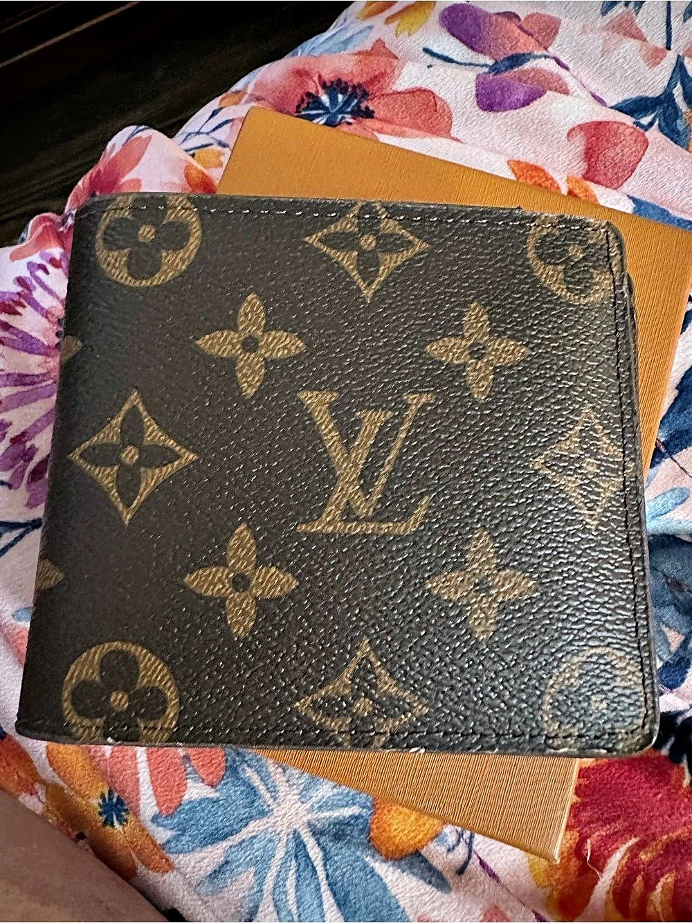Men Multiple Wallet Monogram Brown